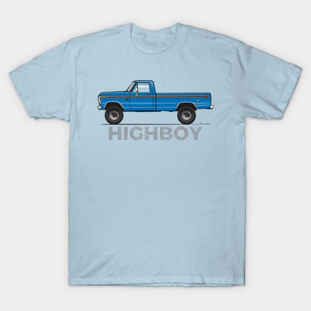 Highboy Blue T-Shirt by JRCustoms44